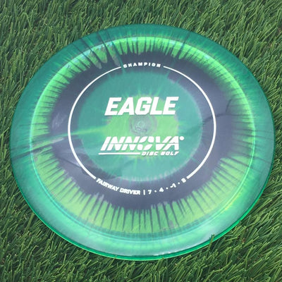 Innova Champion I-Dye Eagle with Circle Stock Stamp- 174.04 Dyed
