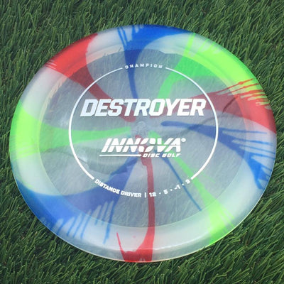 Innova Champion I-Dye Destroyer with Circle Stock Stamp- 174.91 Dyed