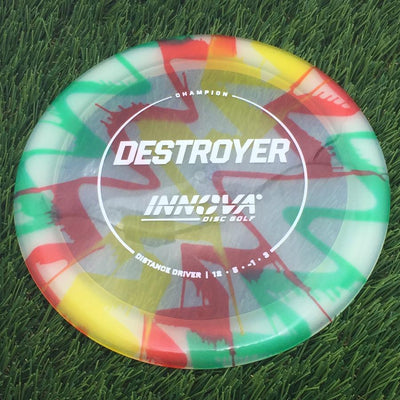 Innova Champion I-Dye Destroyer with Circle Stock Stamp- 169.02 Dyed