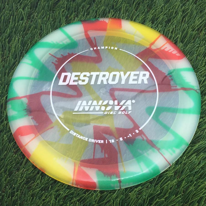 Innova Champion I-Dye Destroyer with Circle Stock Stamp- 169.02 Dyed