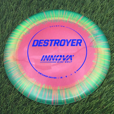 Innova Champion I-Dye Destroyer with Circle Stock Stamp- 171.01 Dyed