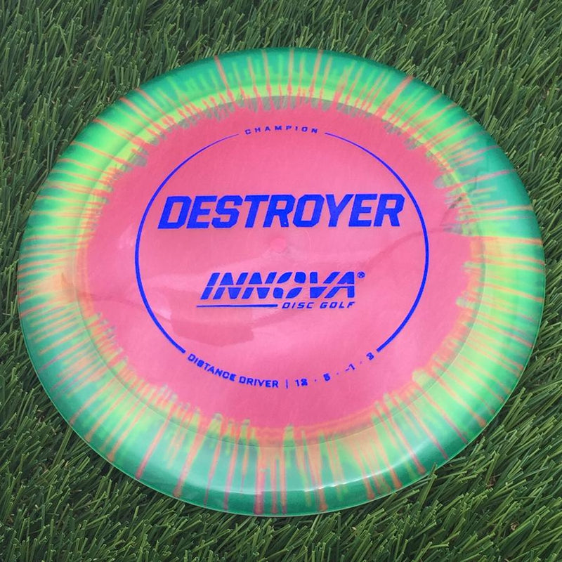 Innova Champion I-Dye Destroyer with Circle Stock Stamp- 171.01 Dyed