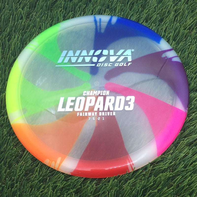 Innova Champion I-Dye Leopard3 with Burst Logo Stock Stamp- 171.02 Dyed