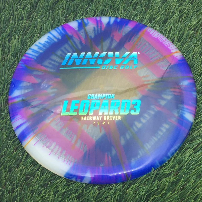 Innova Champion I-Dye Leopard3 with Burst Logo Stock Stamp- 175.02 Dyed