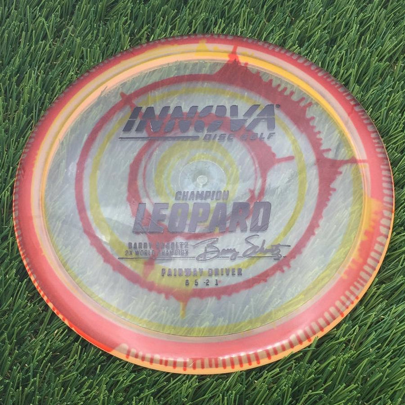 Innova Champion I-Dye Leopard3 with Burst Logo Stock Stamp- 174 Dyed