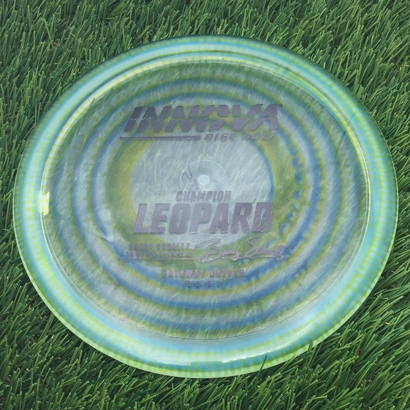 Innova Champion I-Dye Leopard3 with Burst Logo Stock Stamp- 174.17 Dyed