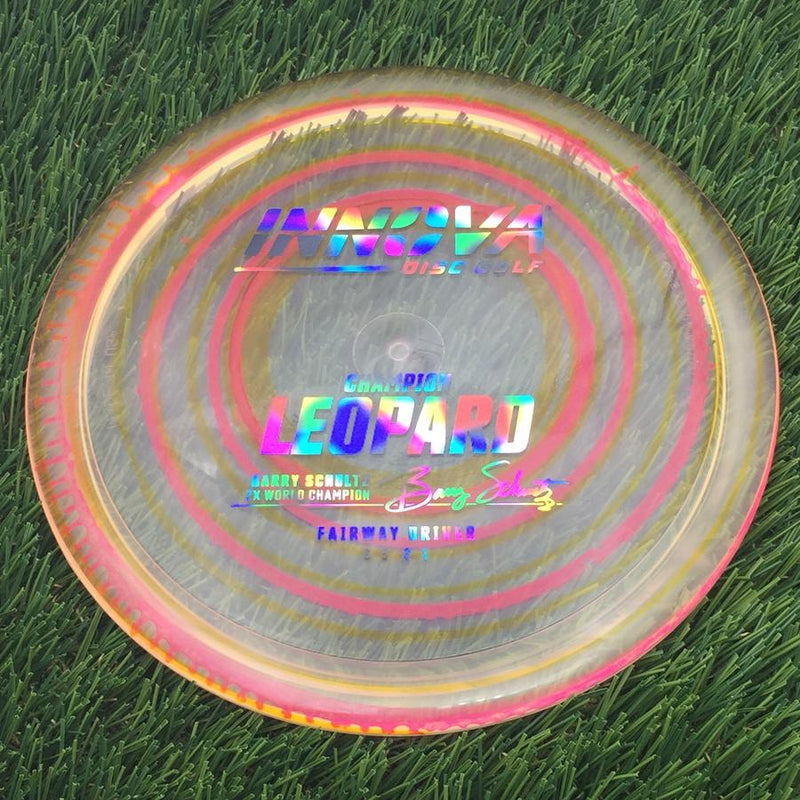 Innova Champion I-Dye Leopard3 with Burst Logo Stock Stamp- 174.23 Dyed