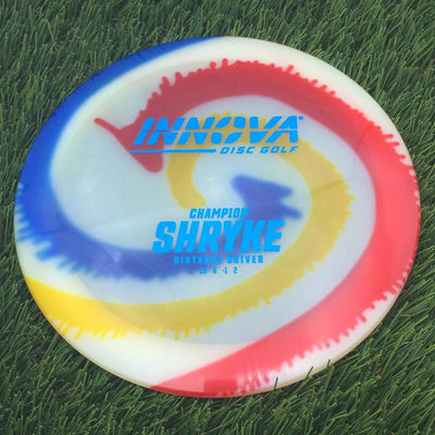 Innova Champion I-Dye Champion Shryke with Burst Logo Stock Stamp- 171.33 Dyed