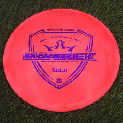 Dynamic Discs Fuzion Burst Maverick- 172.26 Pink