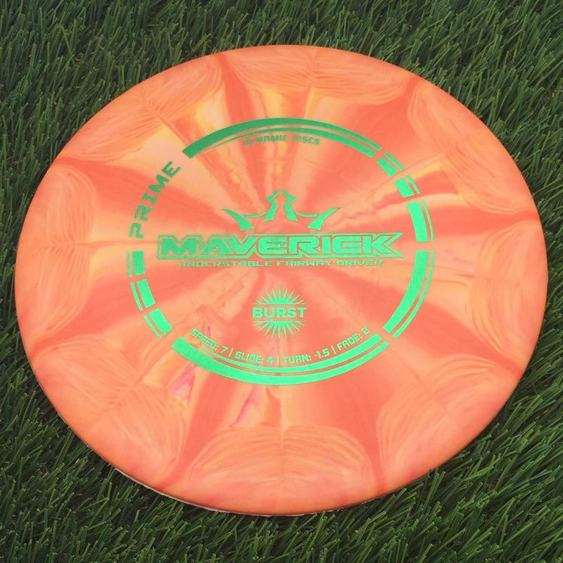 Dynamic Discs Prime Burst Maverick- 172.79 Orange