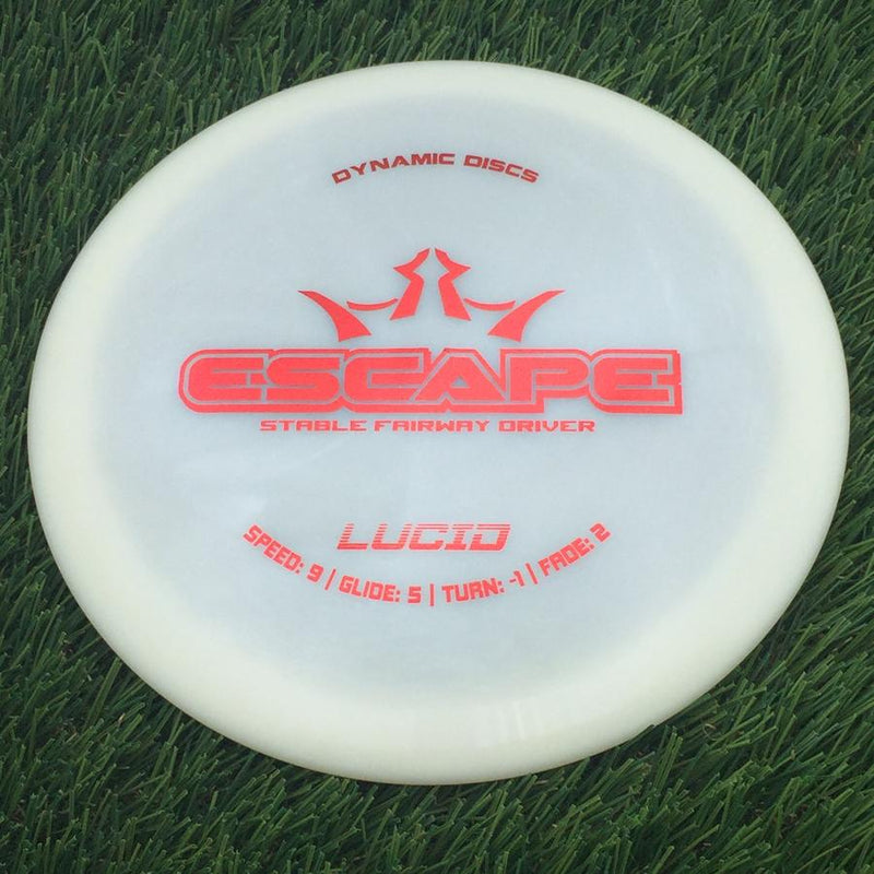 Dynamic Discs Lucid Escape- 175.46 White