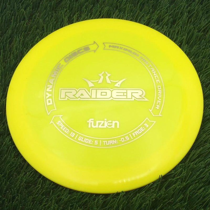 Dynamic Discs BioFuzion Raider- 176.28 Yellow