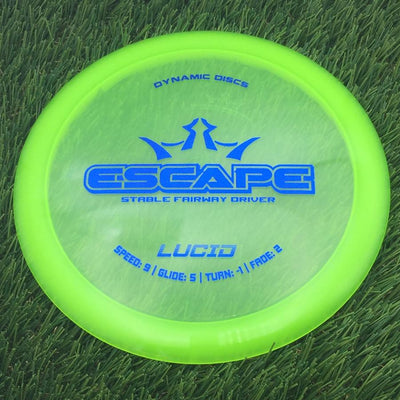 Dynamic Discs Lucid Escape- 173.92 Green