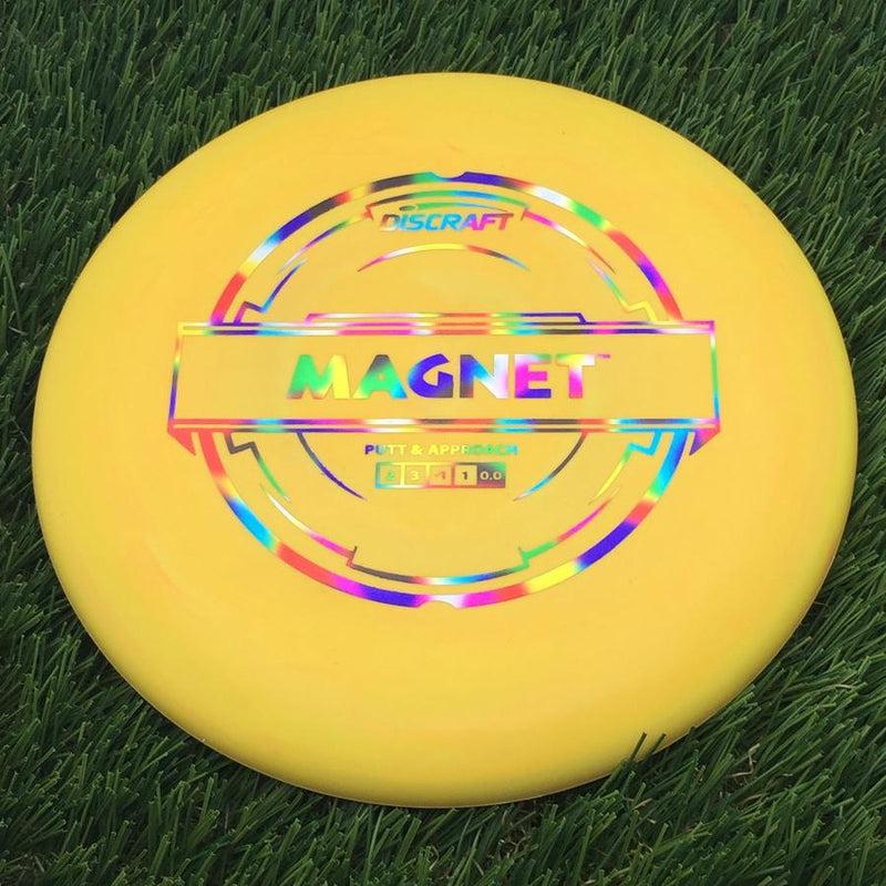 Discraft Putter Line Hard Magnet- 166.38 Yellow