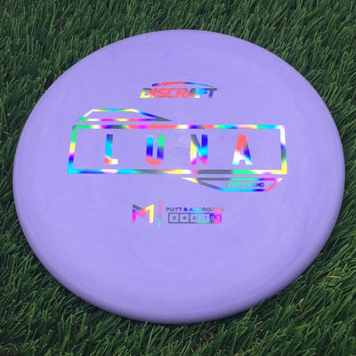Discraft Putter Line Hard Luna with PM Logo Stock Stamp Stamp- 175 Blurple