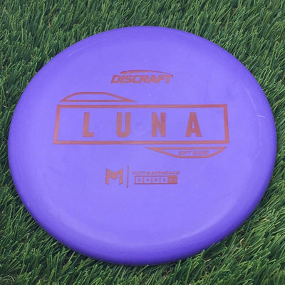 Discraft Putter Line Soft Luna with PM Logo Stock Stamp Stamp- 173.92 Blurple