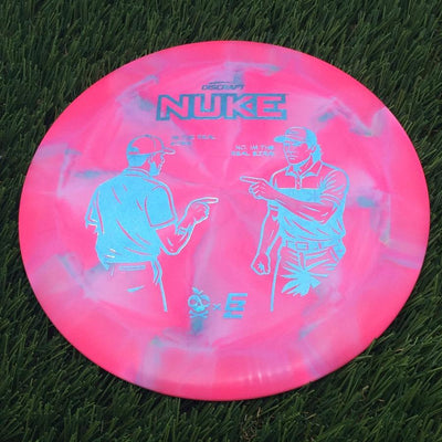 Discraft ESP Swirl Nuke with Ezra vs Ezra - I'm the Real Ezra Stamp- 176.08 Pink