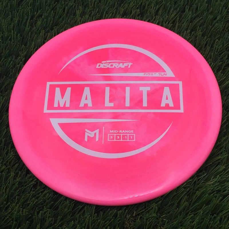 Discraft ESP Malita with First Run with PM Logo Stamp- 175.7 Pink