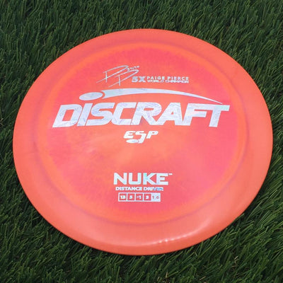 Discraft ESP Nuke with PP 29190 5X Paige Pierce World Champion Stamp- 170.12 Orange