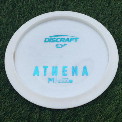 Discraft ESP Athena with Dye Line Blank Top Bottom Stamp- 173.62 White