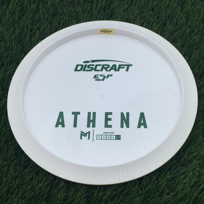 Discraft ESP Athena with Dye Line Blank Top Bottom Stamp- 173.06 White