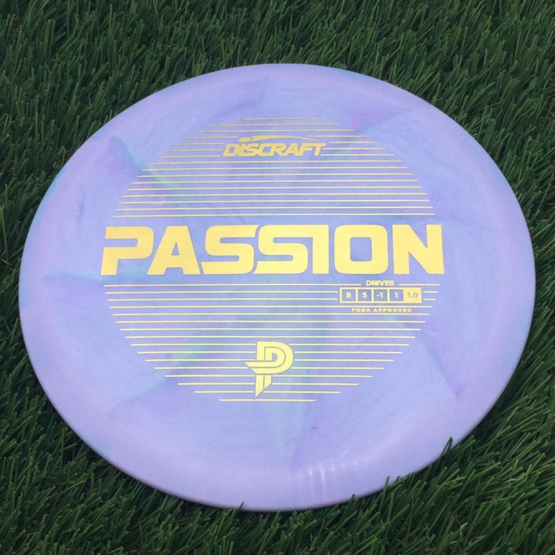 Discraft ESP Passion with PP Logo Stock Stamp Stamp- 164.35 Blurple