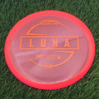 Discraft Elite Z Luna with PM Logo Stock Stamp Stamp- 175.78 Pink