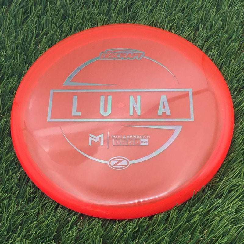 Discraft Elite Z Luna with PM Logo Stock Stamp Stamp- 174.71 Red