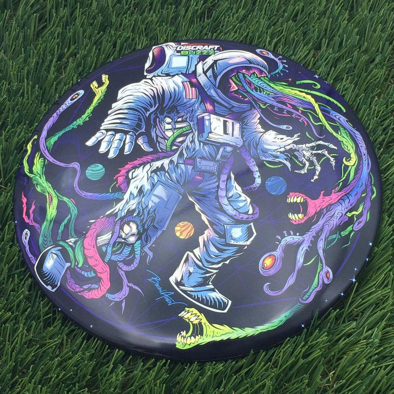 Discraft ESP SuperColor Buzzz with Astronaut by Brian Allen Print- 180.02