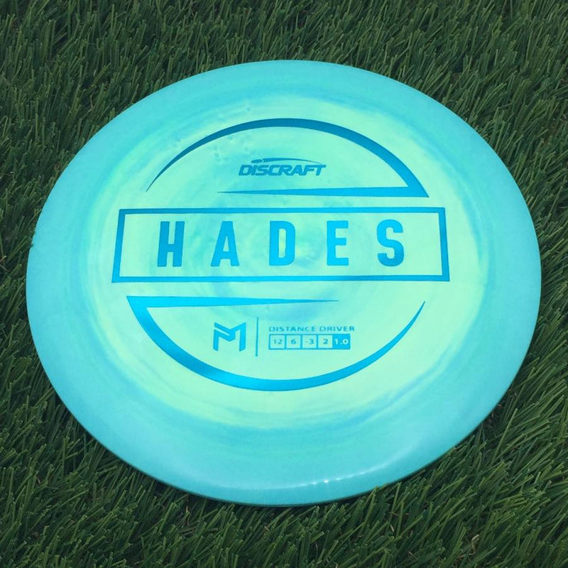 Discraft Elite Z Hades with PM Logo Stock Stamp Stamp- 173.65 Blue