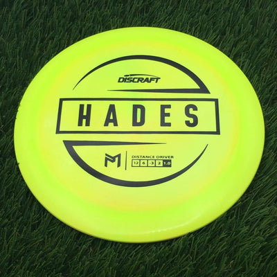 Discraft Elite Z Hades with PM Logo Stock Stamp Stamp- 172.32 Yellow