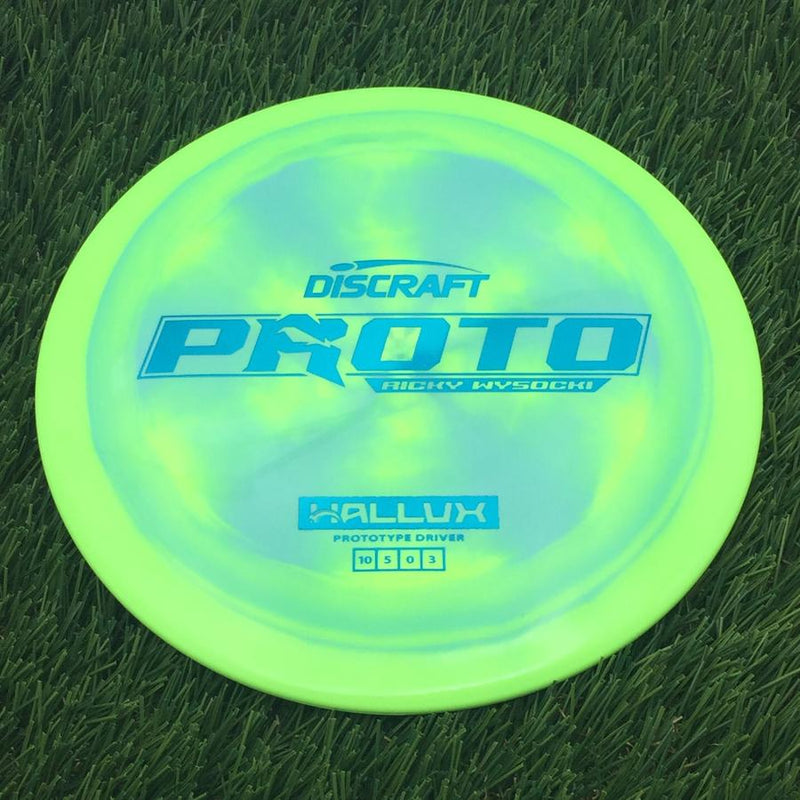 Discraft ESP Hallux with Proto Ricky Wysocki - Prototype Driver Stamp- 175.08 Green