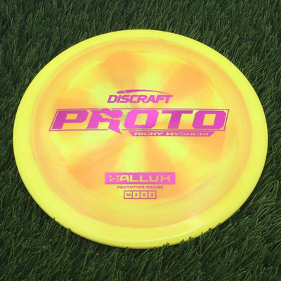 Discraft ESP Hallux with Proto Ricky Wysocki - Prototype Driver Stamp- 173.93 Yellow