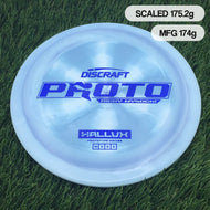 Discraft ESP Hallux with Proto Ricky Wysocki - Prototype Driver Stamp - 175.2g - Muted Swirly Blue - Muted Swirly Blue / 175.17g