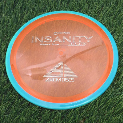 Axiom Proton Insanity with Stock Stamp with Flight Numbers Stamp- 157.44 Orange