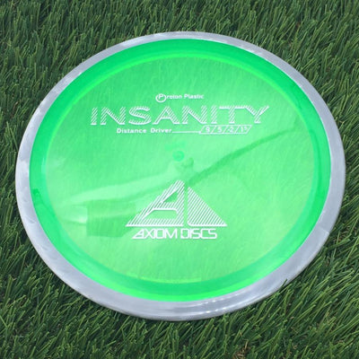 Axiom Proton Insanity with Stock Stamp with Flight Numbers Stamp- 157.08 Green