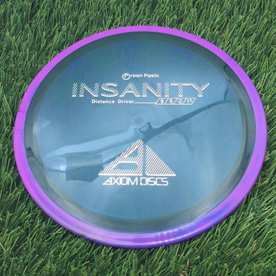 Axiom Proton Insanity with Stock Stamp with Flight Numbers Stamp- 156.44 Blue