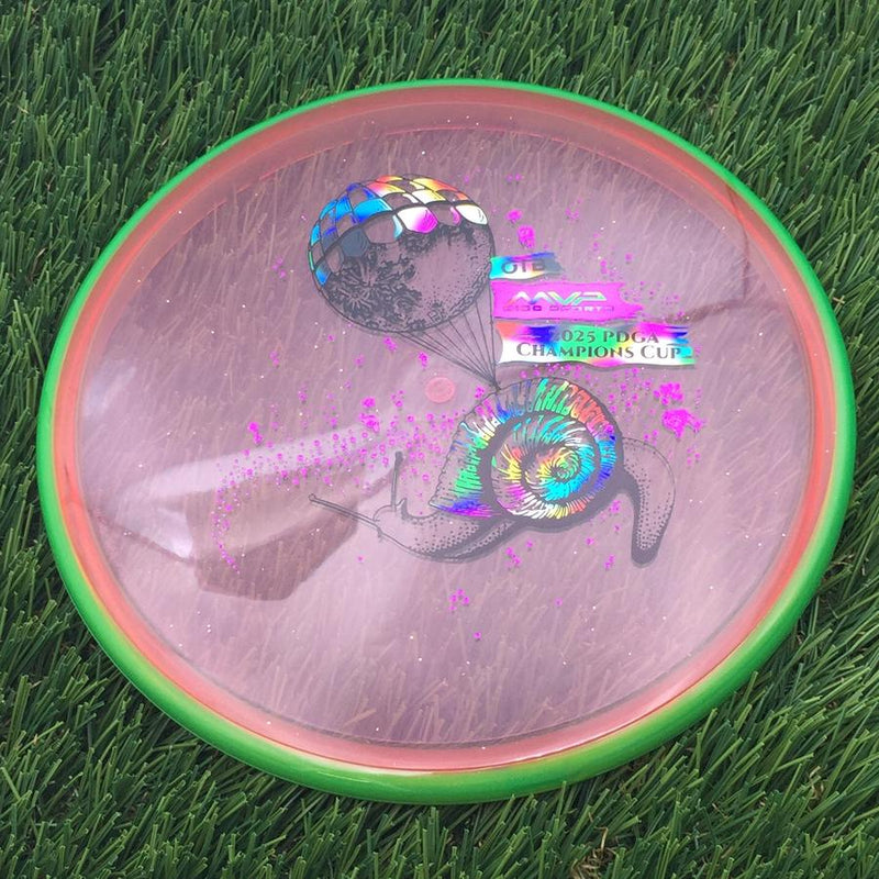 Axiom Prism Proton Soft Envy with OTB Champions Cup 2025 - Snail Mail by Pirate Nate Stamp- 173.56 Pink