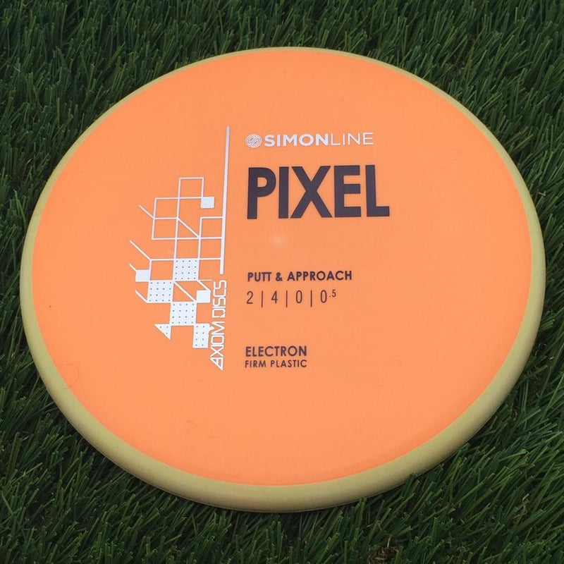 Axiom Electron Firm Pixel with SimonLine Stock Stamp- 172.47 Orange