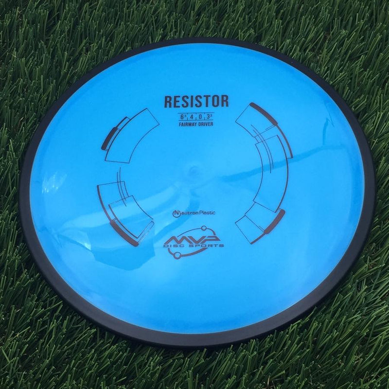 MVP Neutron Resistor with Stock Stamp with Flight Numbers Stamp- 174.24 Blue