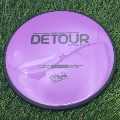 MVP Neutron Detour with James Conrad | 2021 World Champion | 37.7155474,-119.676854 Stamp- 173.87 Purple