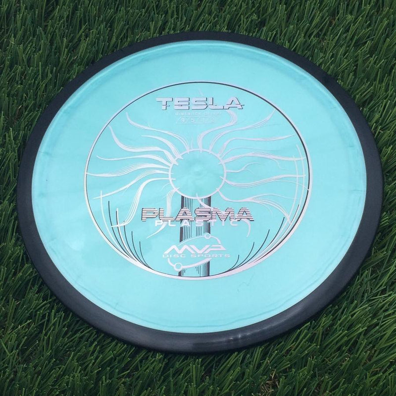 MVP Plasma Tesla with Globe Stock Stamp- 159.62 Green