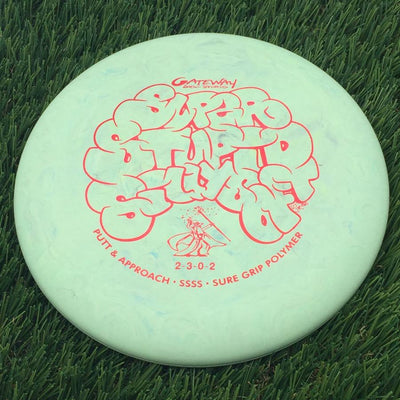 Gateway Suregrip Super Stupid Silly Soft (SSSS) Wizard with Puffy Letters - Super Stupid Silly Soft Stamp- 170.99 Green