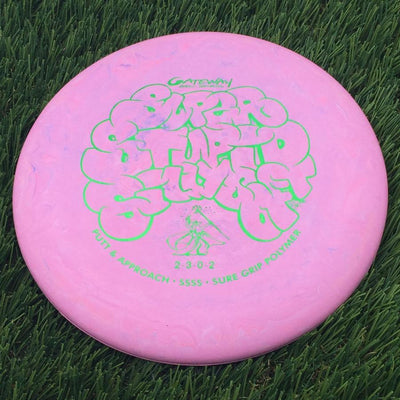 Gateway Suregrip Super Stupid Silly Soft (SSSS) Wizard with Puffy Letters - Super Stupid Silly Soft Stamp- 172.44 Pink