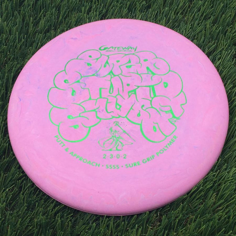 Gateway Suregrip Super Stupid Silly Soft (SSSS) Wizard with Puffy Letters - Super Stupid Silly Soft Stamp- 172.44 Pink