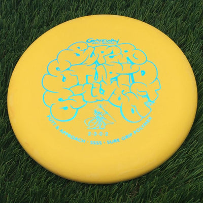 Gateway Suregrip Super Stupid Silly Soft (SSSS) Wizard with Puffy Letters - Super Stupid Silly Soft Stamp- 173.81 Yellow