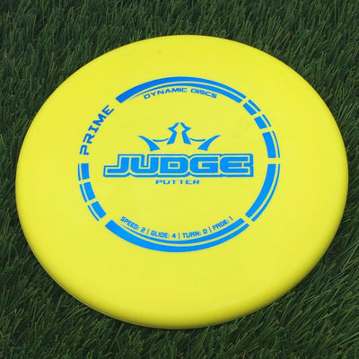 Dynamic Discs Prime Judge- 173.58 Yellow