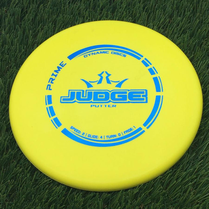 Dynamic Discs Prime Judge- 173.58 Yellow