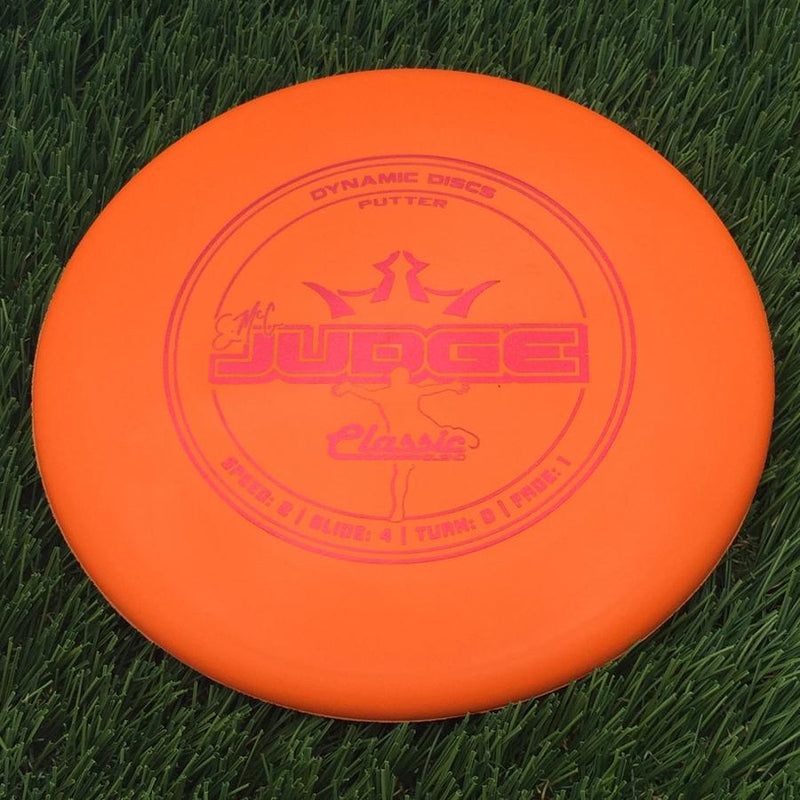 Dynamic Discs Classic (Hard) EMAC Judge- 172.74 Orange