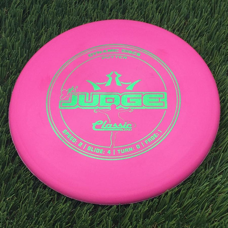 Dynamic Discs Classic (Hard) EMAC Judge- 174.88 Pink